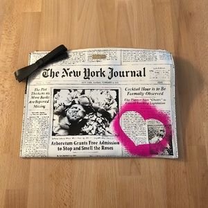 Kate Spade Newspaper Clutch